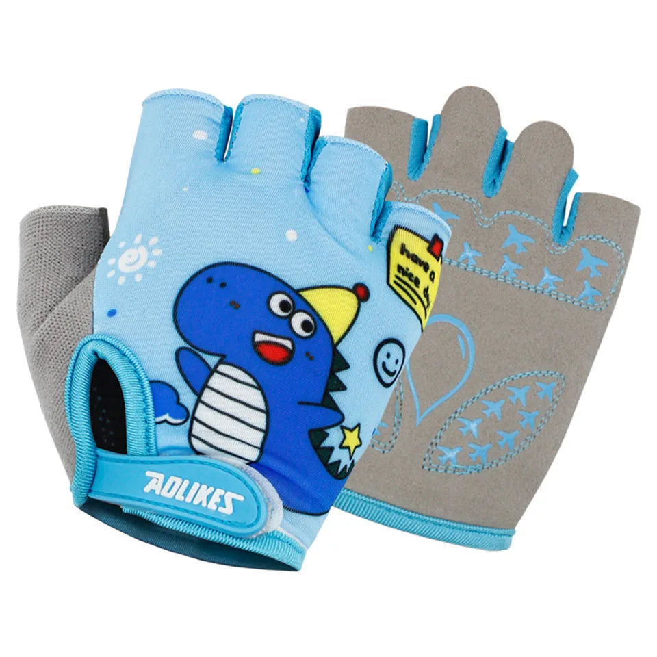 Kids Half Finger Gloves