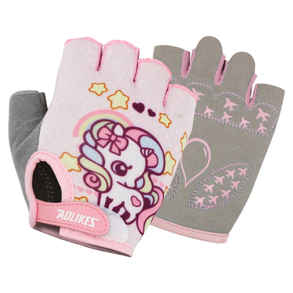 Kids Half Finger Gloves