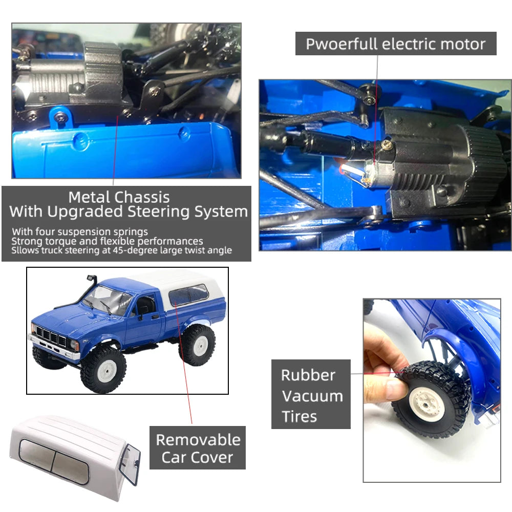 4WD Rock Crawler RC Car