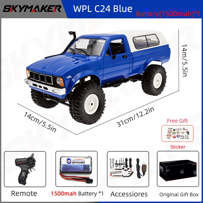 4WD Rock Crawler RC Car