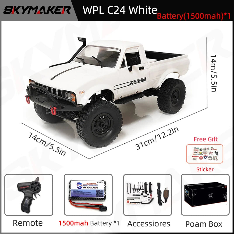 4WD Rock Crawler RC Car