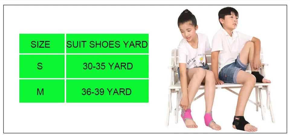Children Ankle Support Size Chart