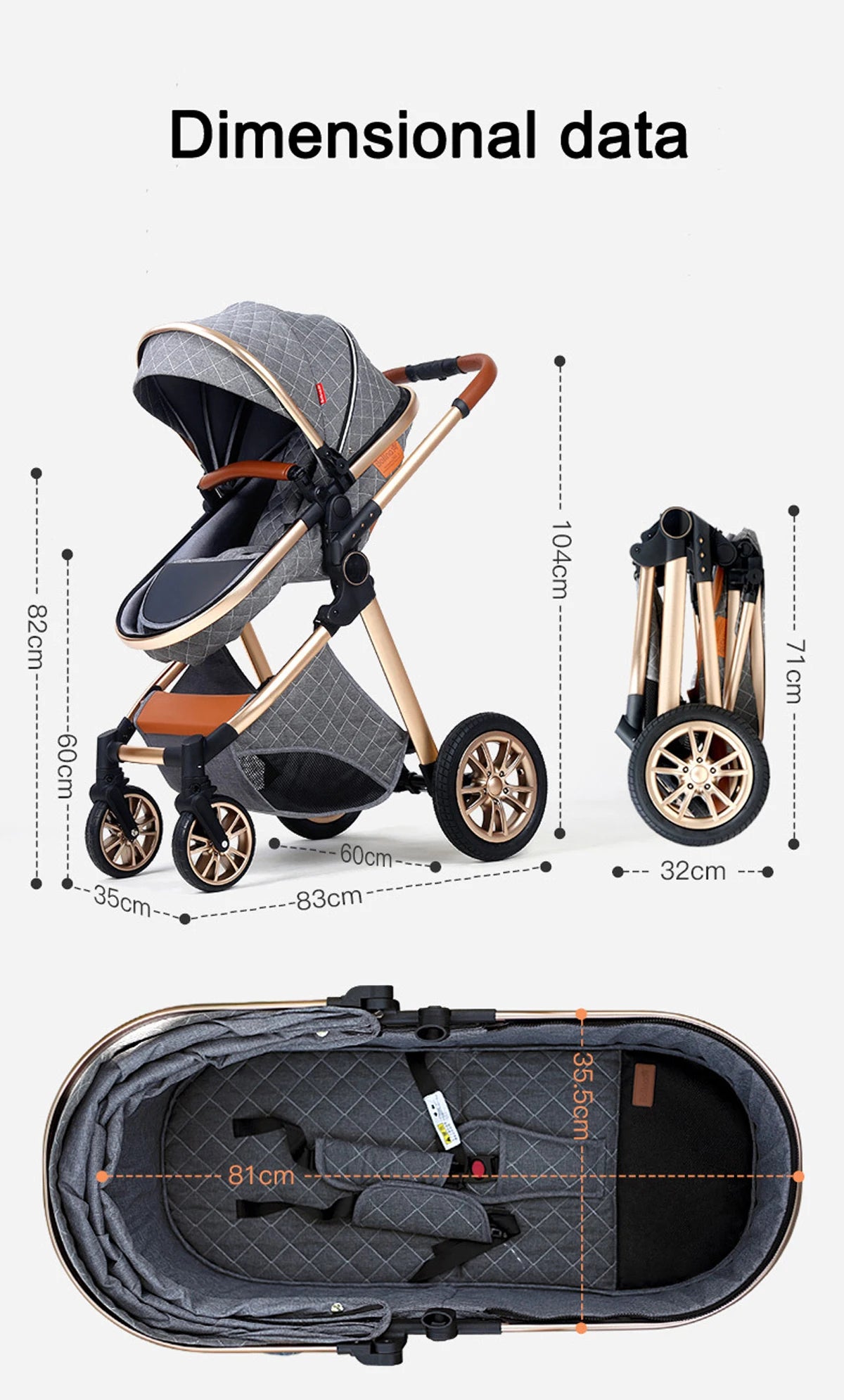 ISOFIX BASE Baby Travel Stroller